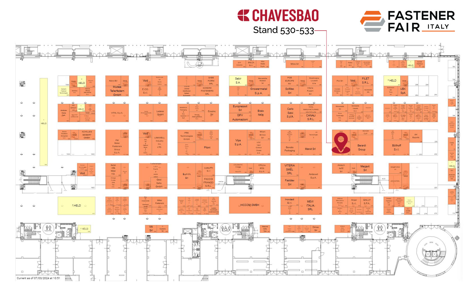 Fastener Fair Italy 2024 | Chavesbao